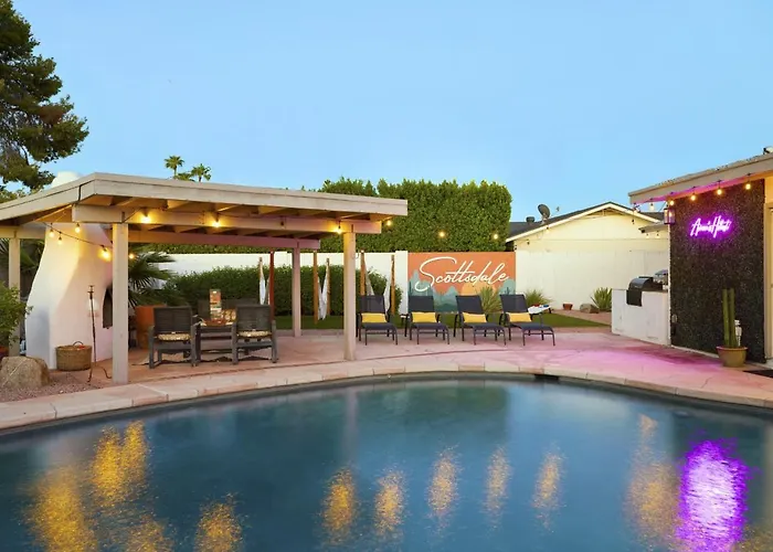 Modern Southwest Retreat With Pool Near Old Town Holiday home Scottsdale